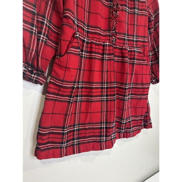 Copper Key Red Plaid Girl Size Large Holiday Party Christmas - Picture 3 of 7